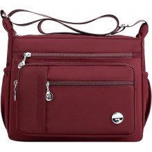 Women Shoulder Handbag Roomy Multiple Pockets Bag Ladies Crossbody Purse Fashion Tote Top Handle Satchel